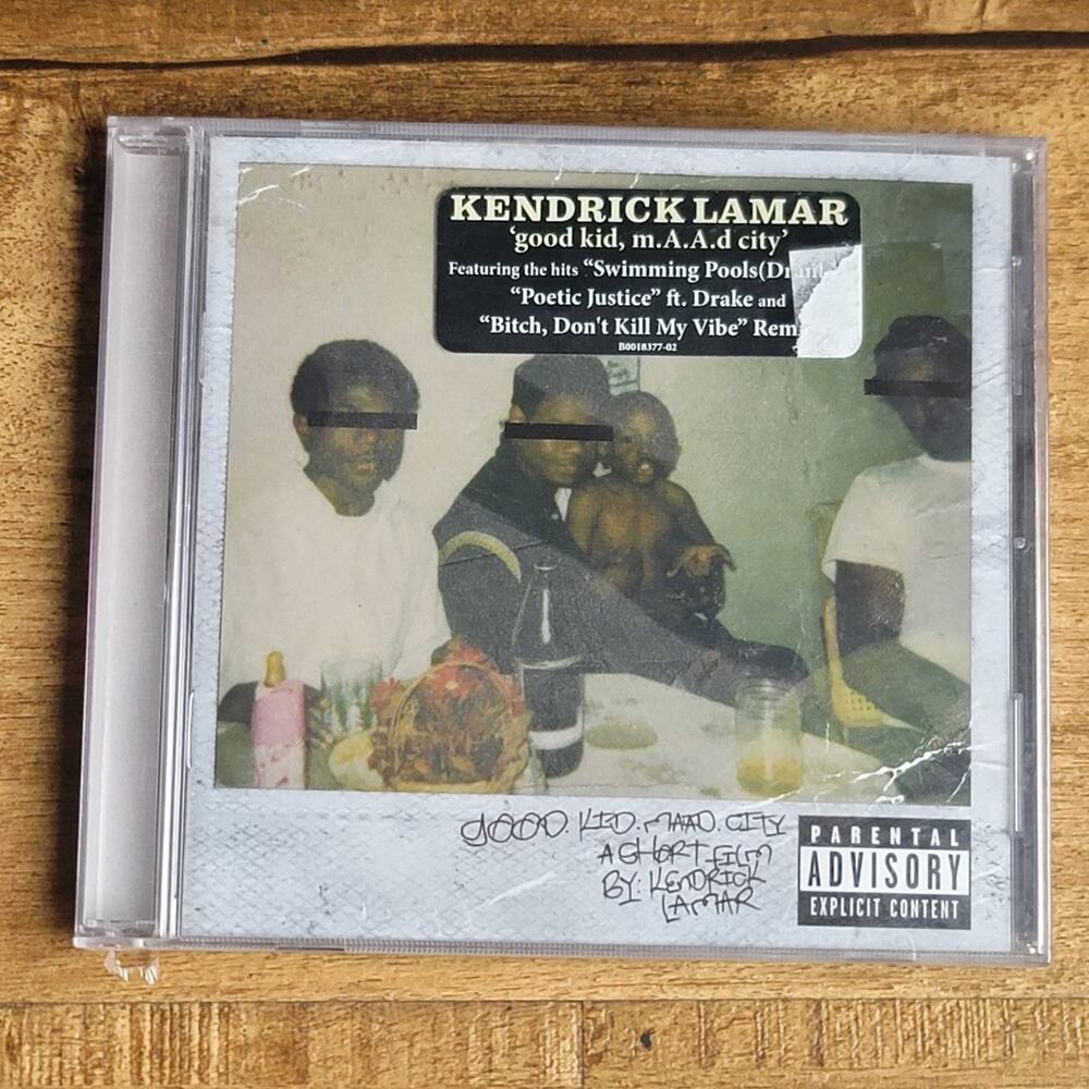 Kendrick Lamar GOOD KID, M.A.A.D CITY RAP HIP HOP